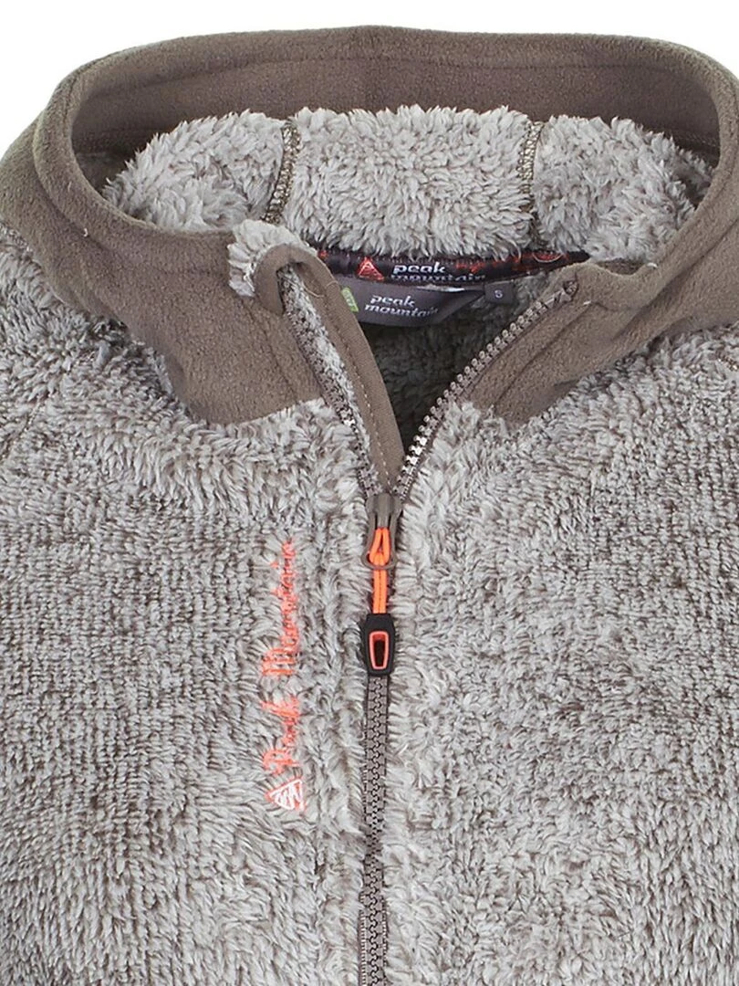 Blouson polaire femme ALMERIA   Gris taupe