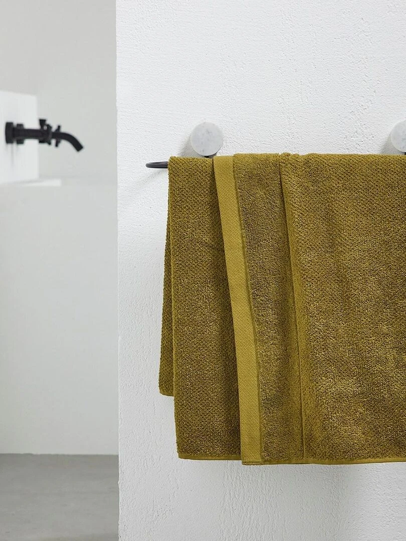 Drap de bain uni 'BIO ORGANIC' 'TODAY' Bronze