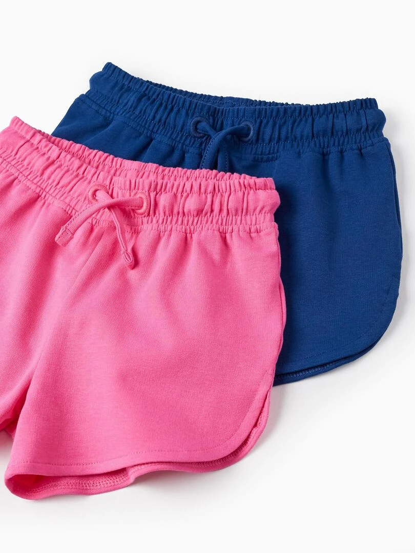 2 Shorts en Coton pour Bébé Fille  EXPLORING AUSTRALIA   Rose