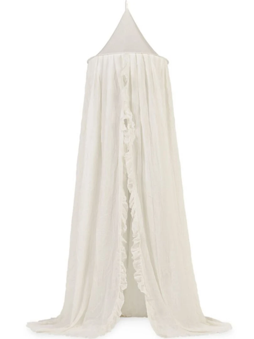 Ciel de lit ivoire (245 cm) Beige