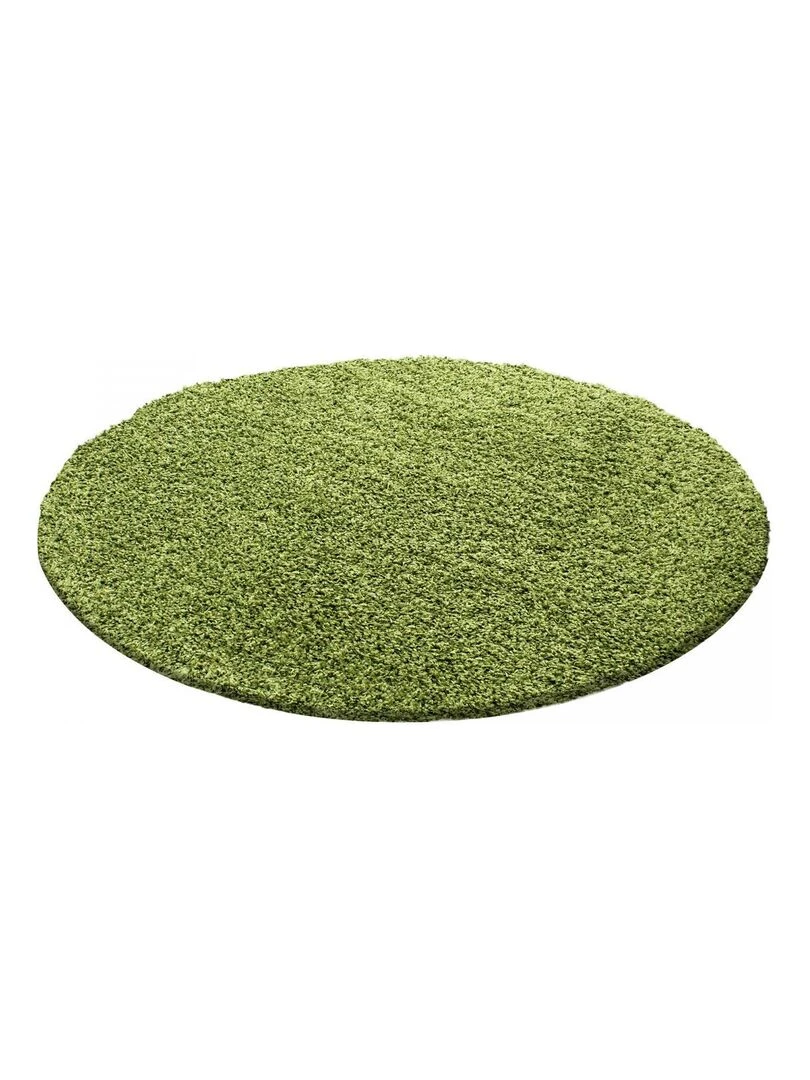 Tapis shaggy UNI C OEKO TEX®   Vert
