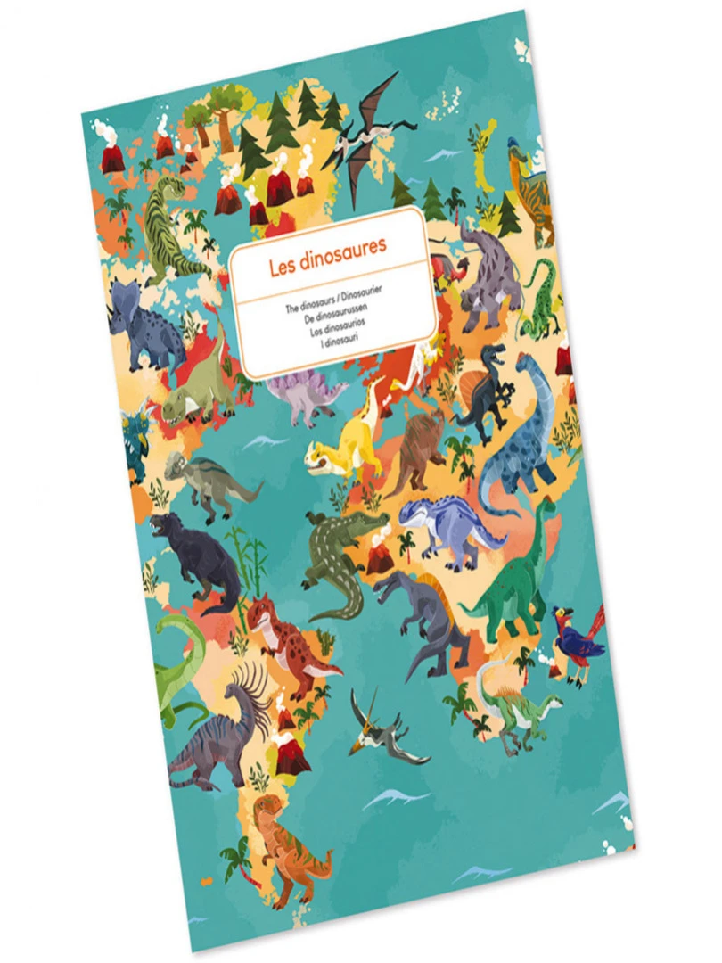 Puzzle Éducatif Géant Les Dinosaures (200 Pièces)   N/A