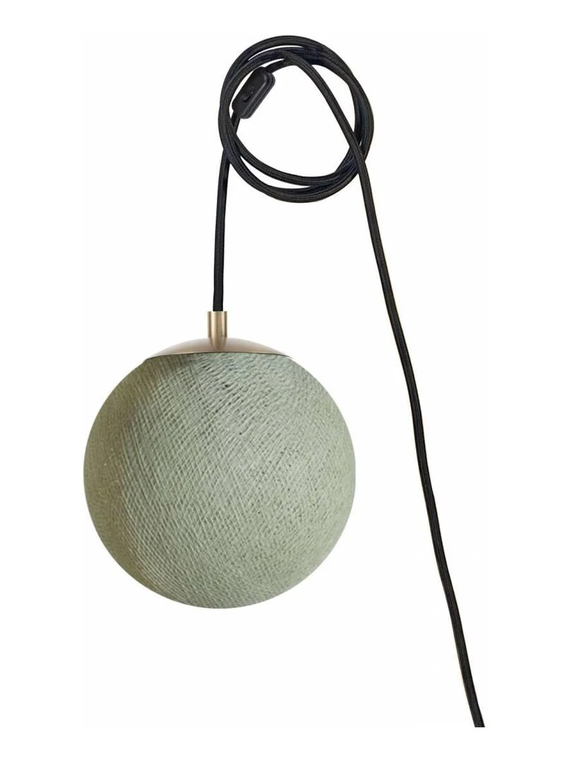 Suspension Nomade Apapa Laiton Vert tilleul