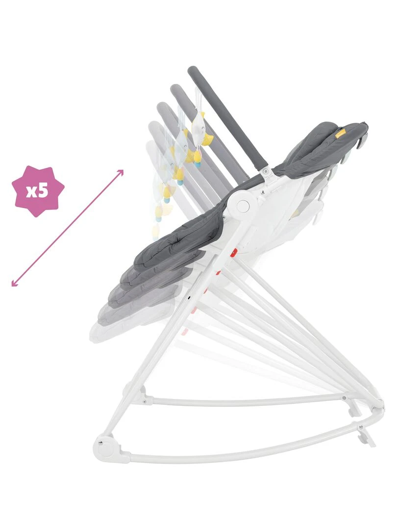 Transat En Hauteur 'compact'up Badabulle'   gris anthracite