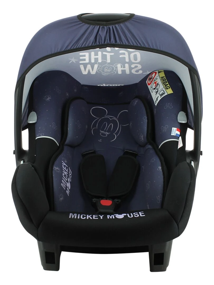Poussette Combinée 2 En 1 Texas + Siège Beone (grp 0+)   Mickey   Bleu