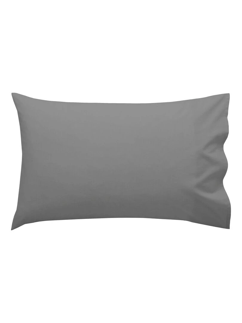 Taie d'oreiller Basic Berceau "Happyfriday" Gris