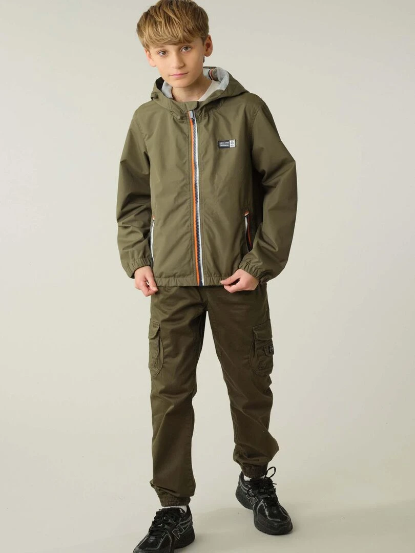 Blouson pour garçon 100 'Deeluxe' Kaki