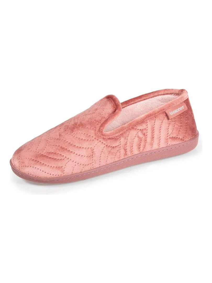 Chaussons charentaises Femme Blush Rose