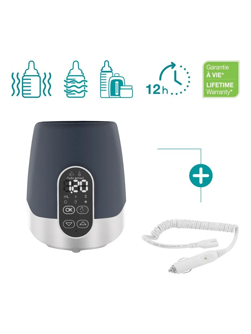 Chauffe Biberon Nutrismart Babymoov Gris