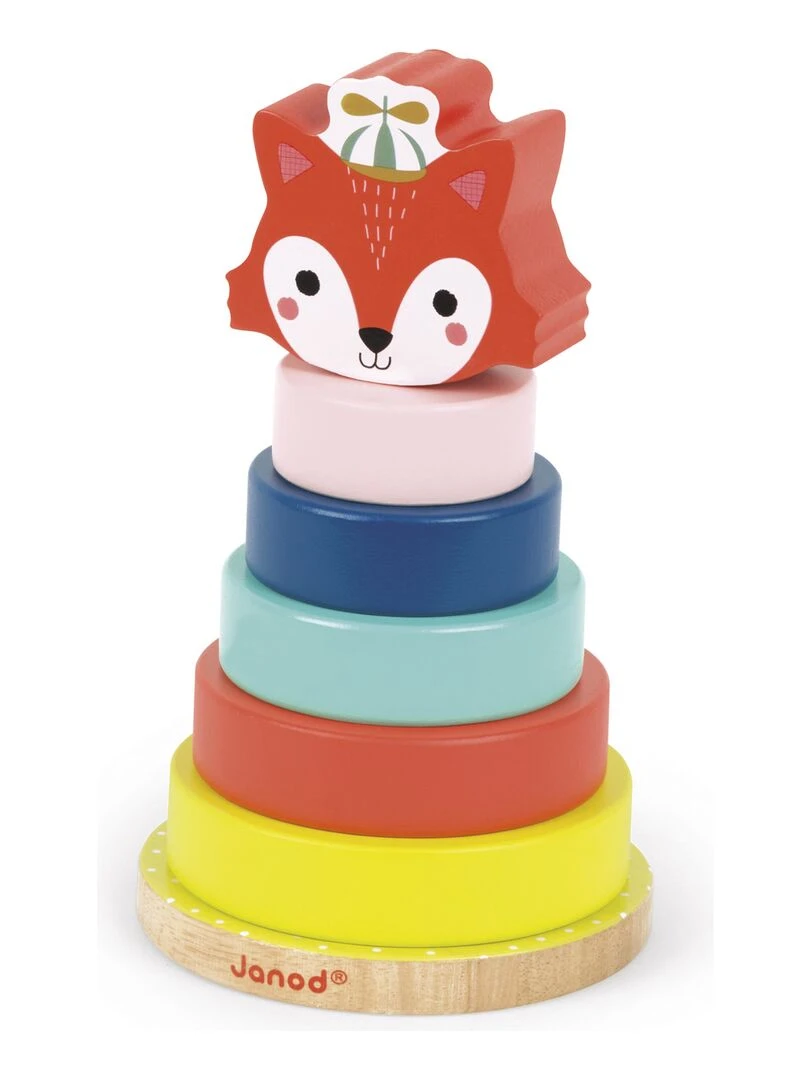 Jeu à empiler renard baby forest (7 pièces)   N/A