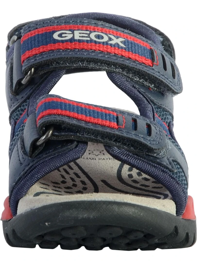 Sandales Geox EnfantGarçons J Borealis B. D  Mesh+Wax.Syn   Bleu