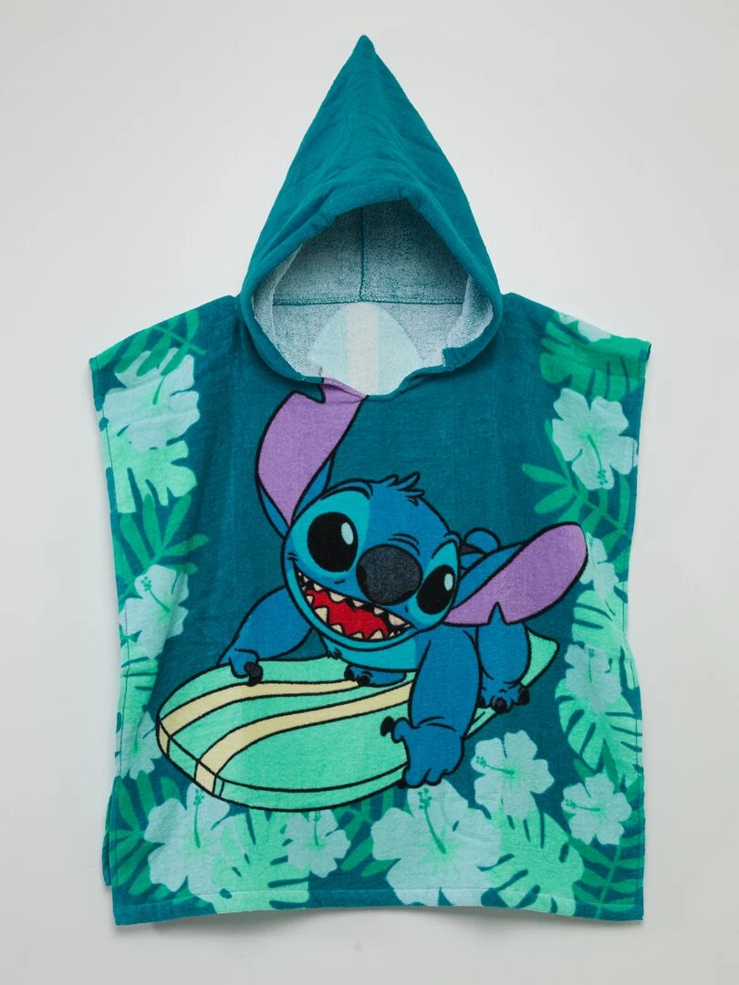 Cape de bain 'Stitch' de 'Disney' bleu