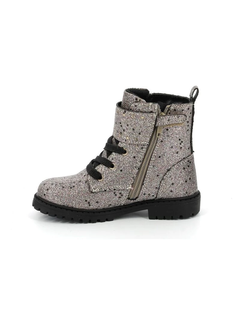 Boots Synthetique Tinamo   Rose