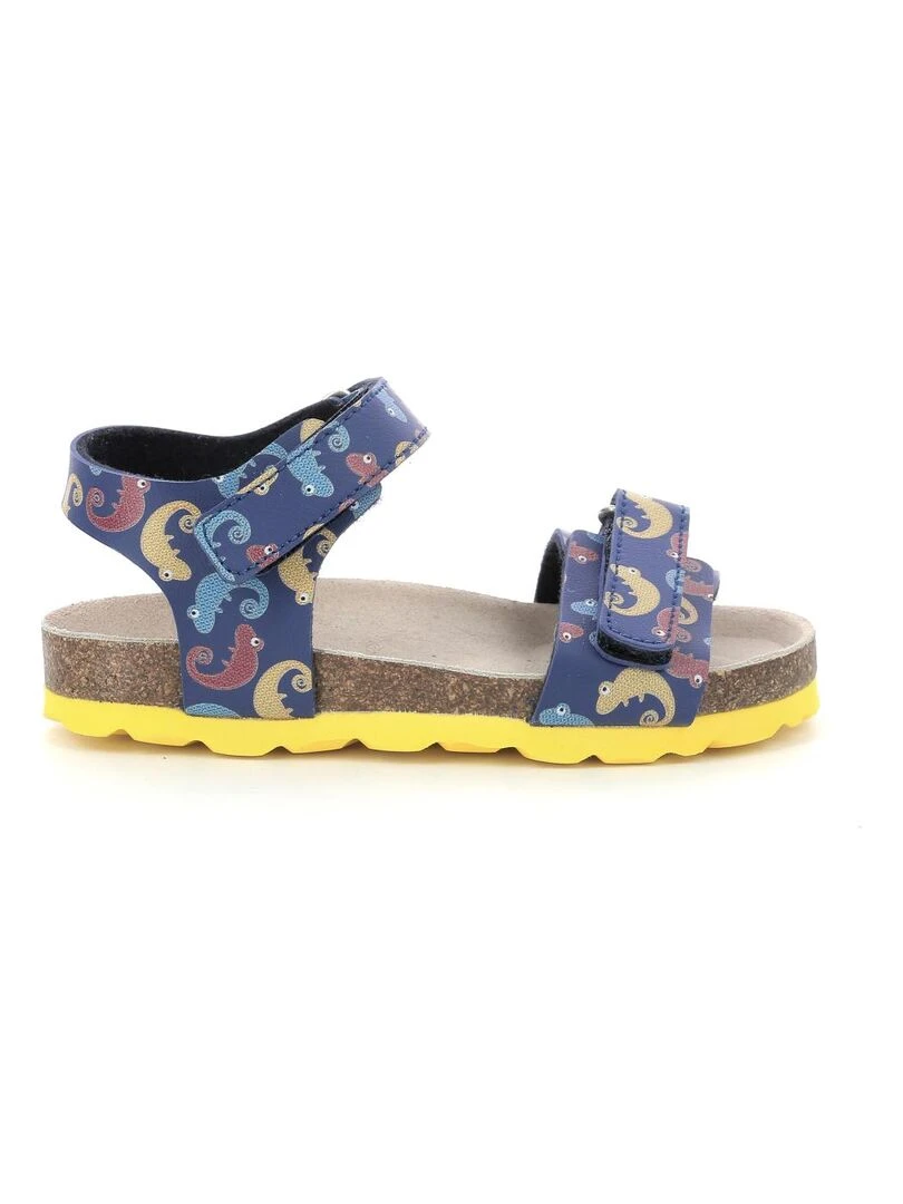 Sandales Synthetique Kourtis Bleu marine