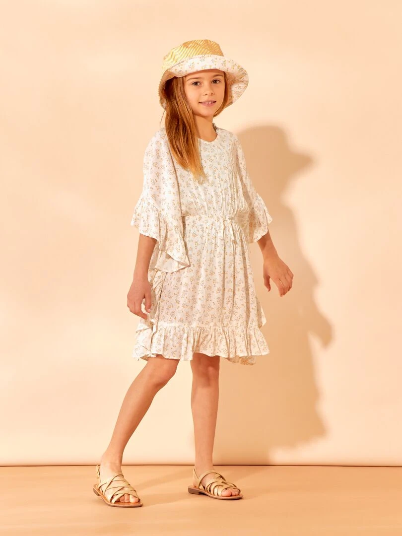 Robe de plage Blanc