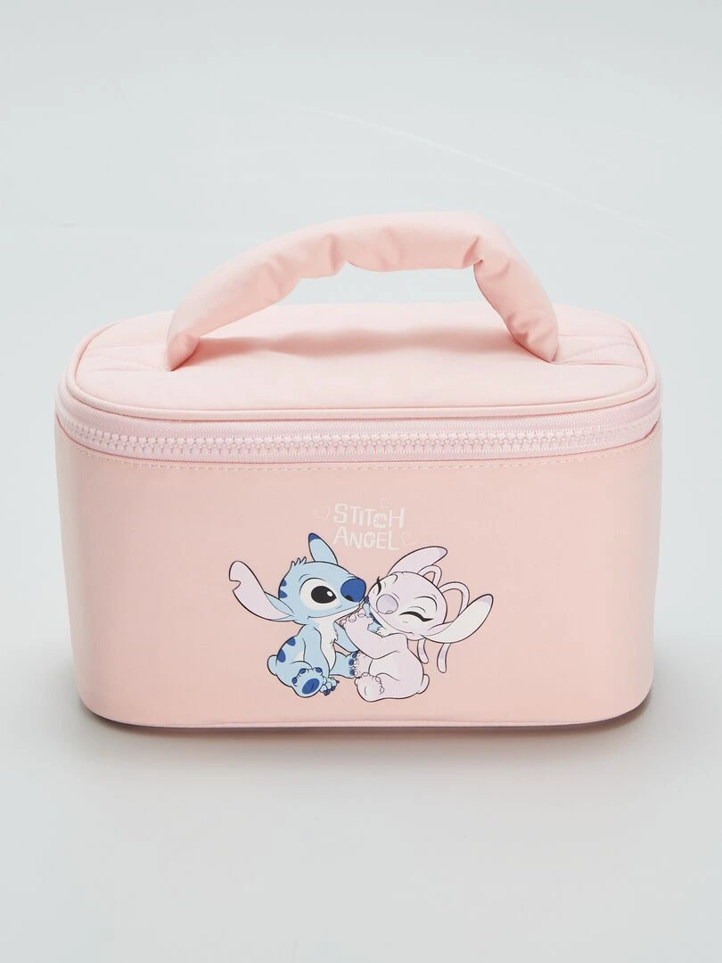 Vanity rembourré 'Stitch'   Rose