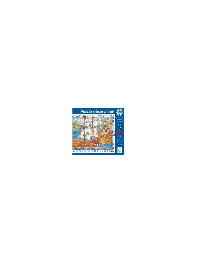 Puzzle Observation 100p Les Pirates N/A
