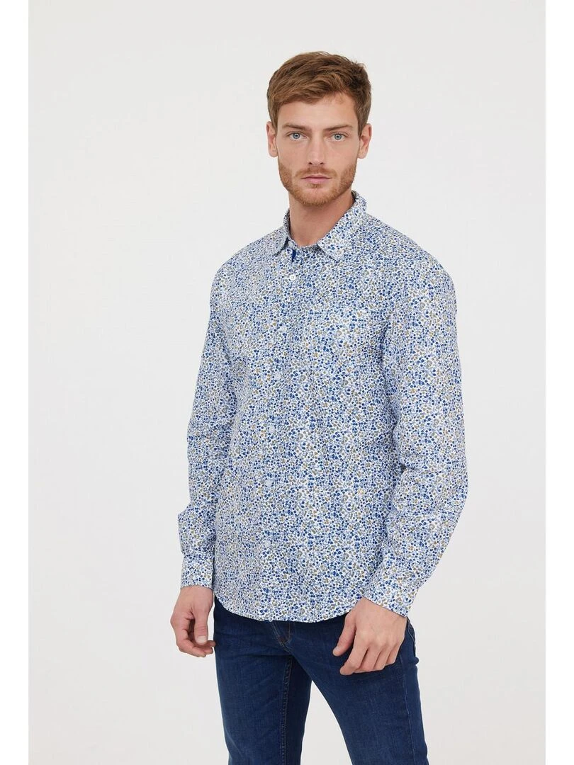 Lee Cooper Chemise manches longues coton regular DIOLI Blanc