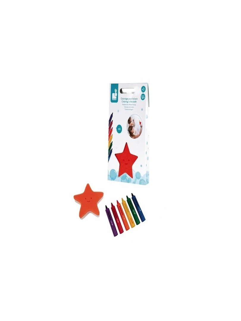 Coloriage Pour Le Bain 6 Crayons N/A