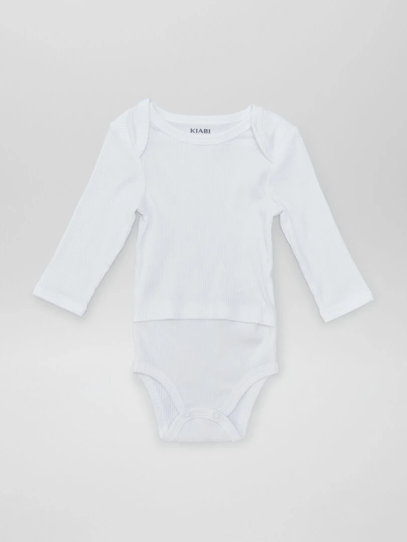 Lot de 2 bodies So Easy blanc