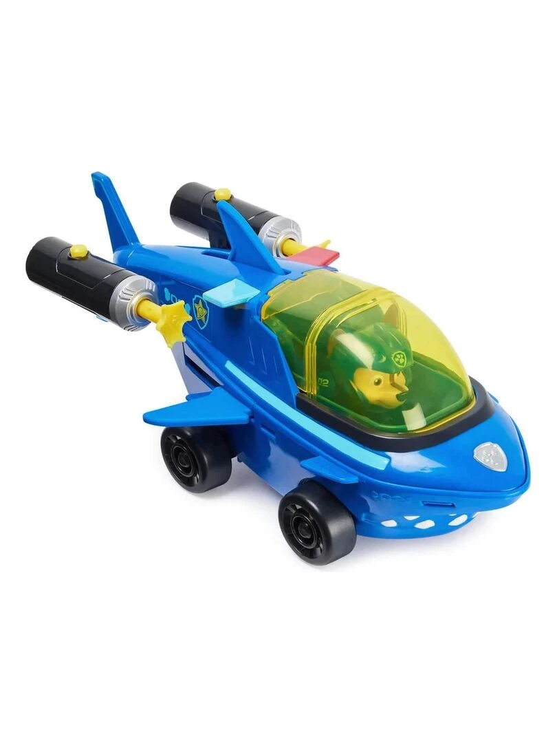 Véhicule et figurine Pat'Patrouille Aqua Pups : Chase   N/A