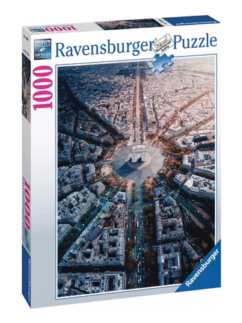 Puzzle Paris Vue D'en Haut 1000 Pieces N/A