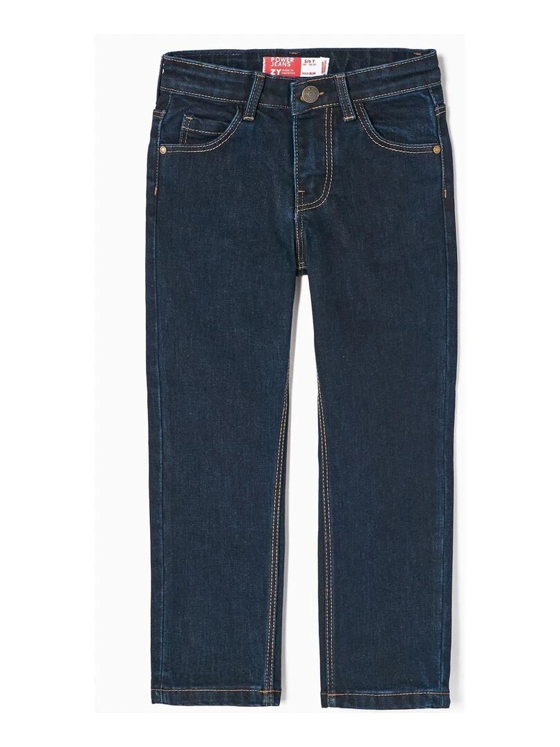 Jean Slim Fit Enfant 'ZY Power Jeans' LE CHALET Bleu foncé