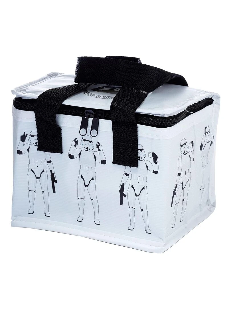 Sac à repas isotherme 16 x 21 cm The Original Stormtrooper Blanc