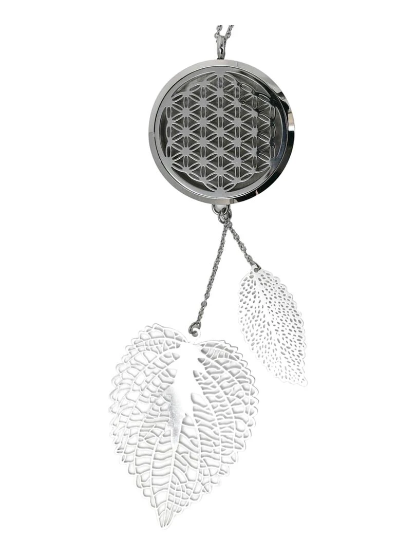 Bijou de Rétroviseur Aromathérapie Voiture : Élégance et Voyage Sensoriel Gris