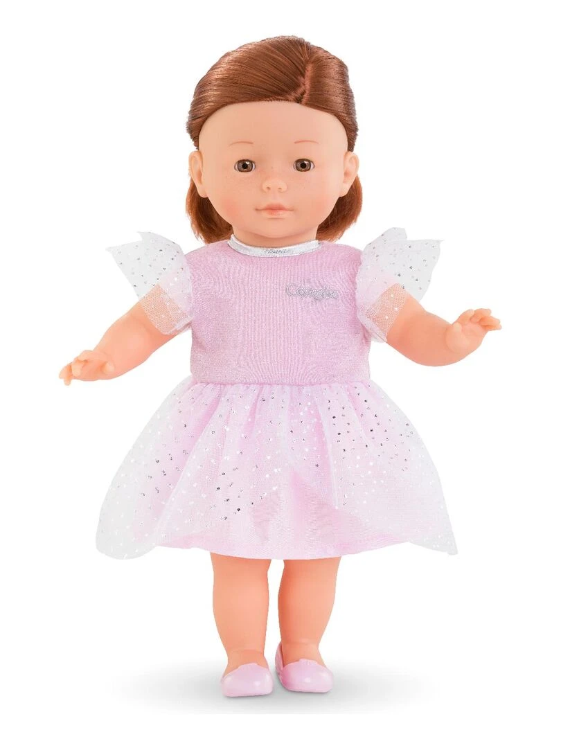 Robe Rose à Paillettes pour poupée ma Corolle N/A