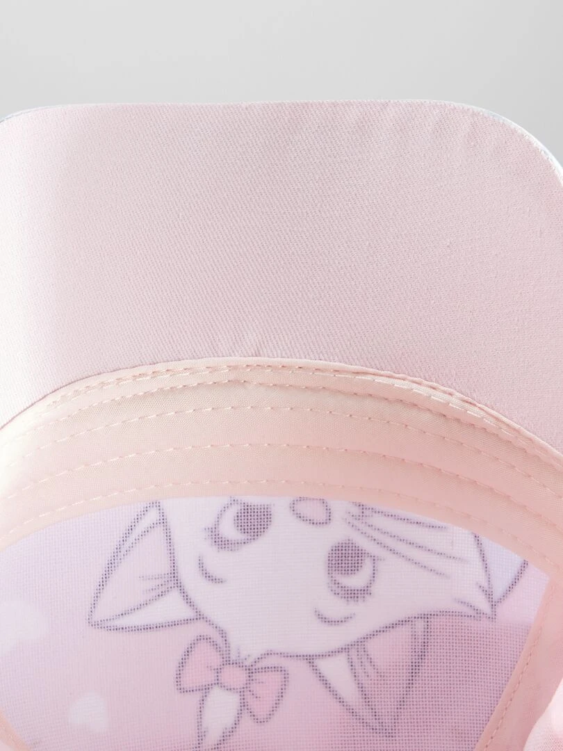 Casquette en toile 'Les Aristochats'   Rose