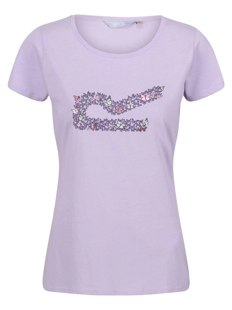 Regatta T shirt BREEZED Violet