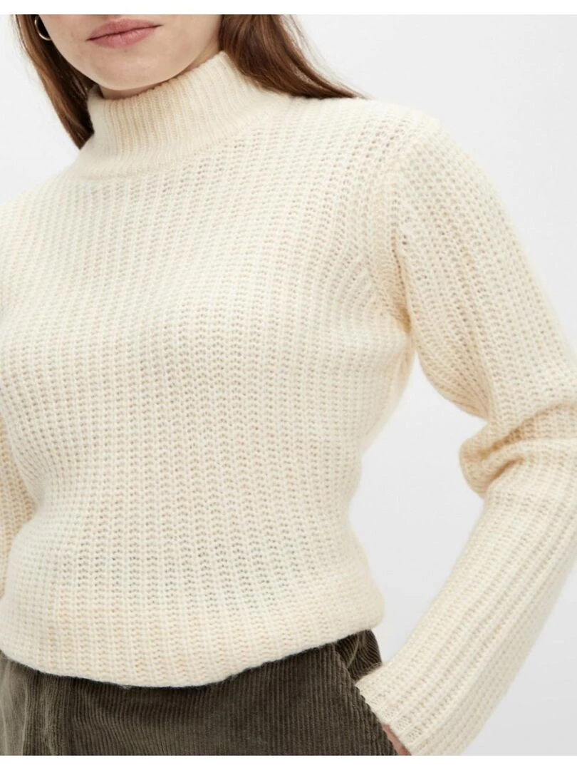 Pull en mailles Pieces   Blanc Blanc