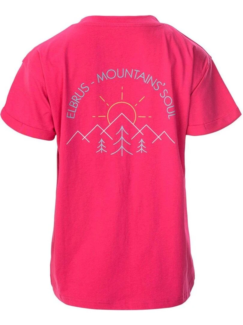 Elbrus T shirt METTE Rose fushia