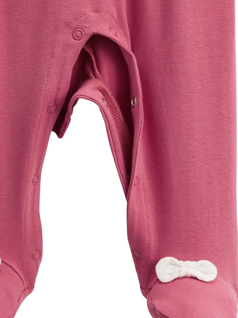 Pyjama bébé Alba   Rose