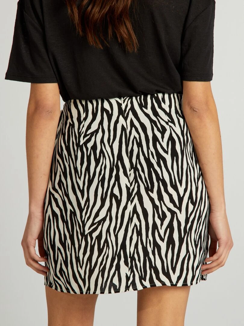 Jupe à nouer   Noir