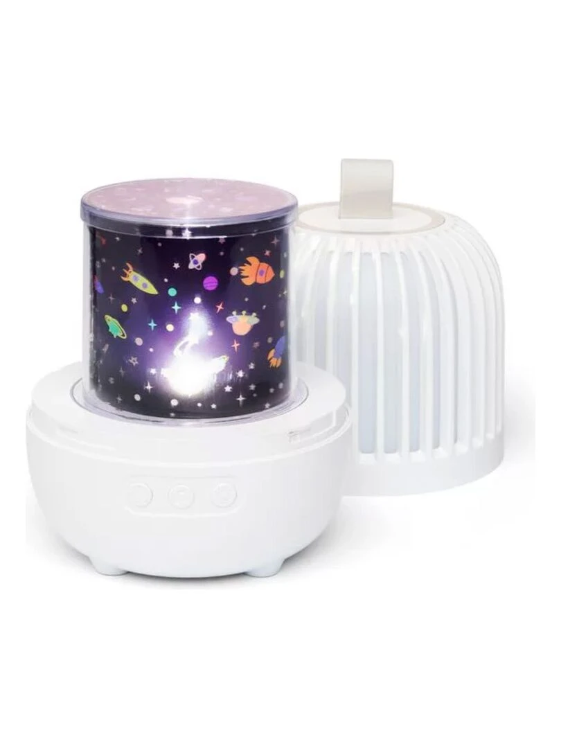 Projecteur veilleuse musicale et lumineuse Lumi Blanc