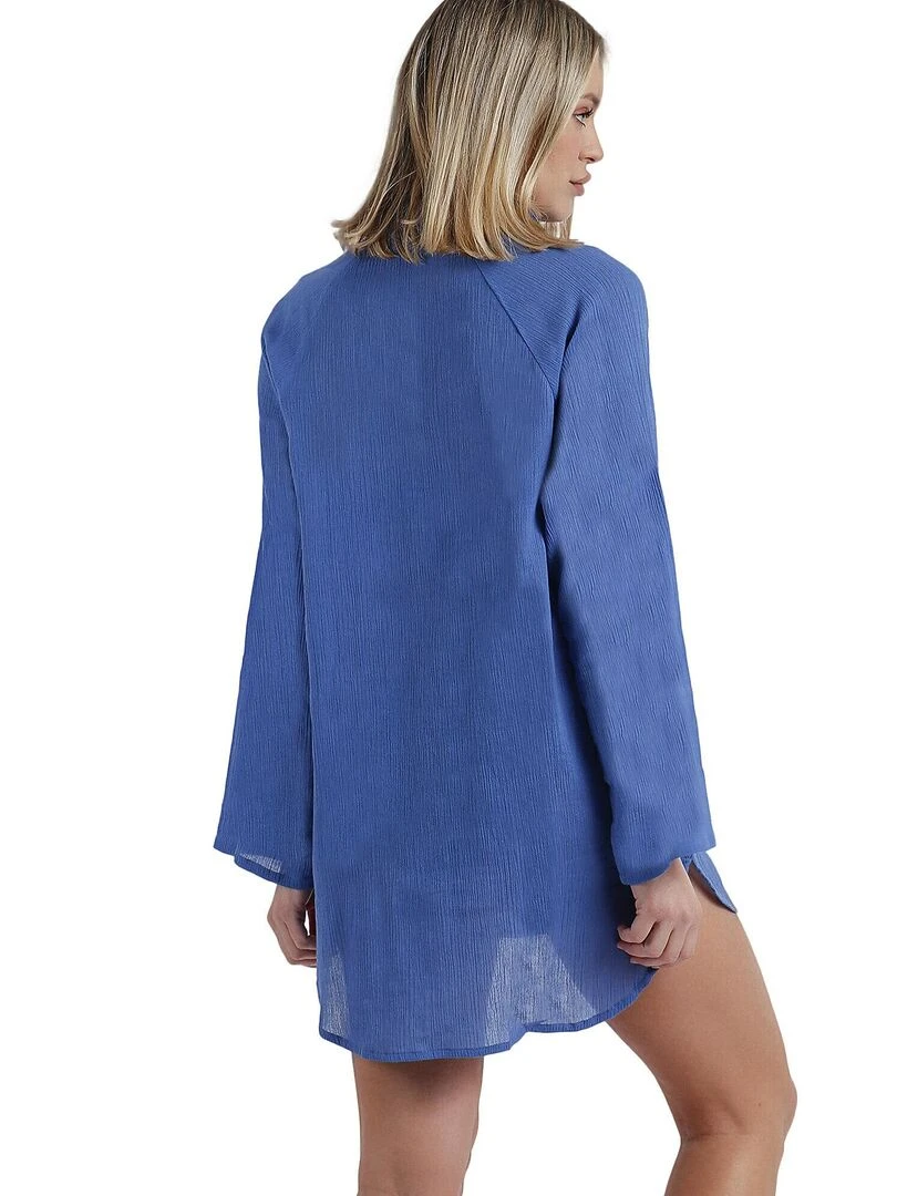 Tunique estivale chemise Playa Bleu