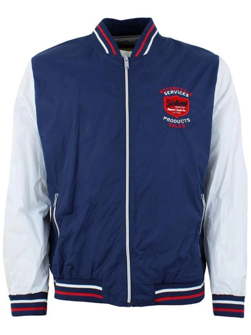 Blouson léger style teddy garçon EVANS SRK Bleu marine