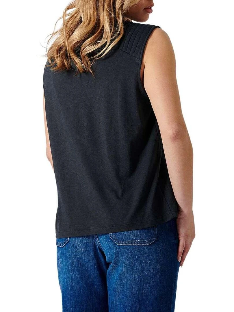 KAPORAL   Débardeur droite   Noir