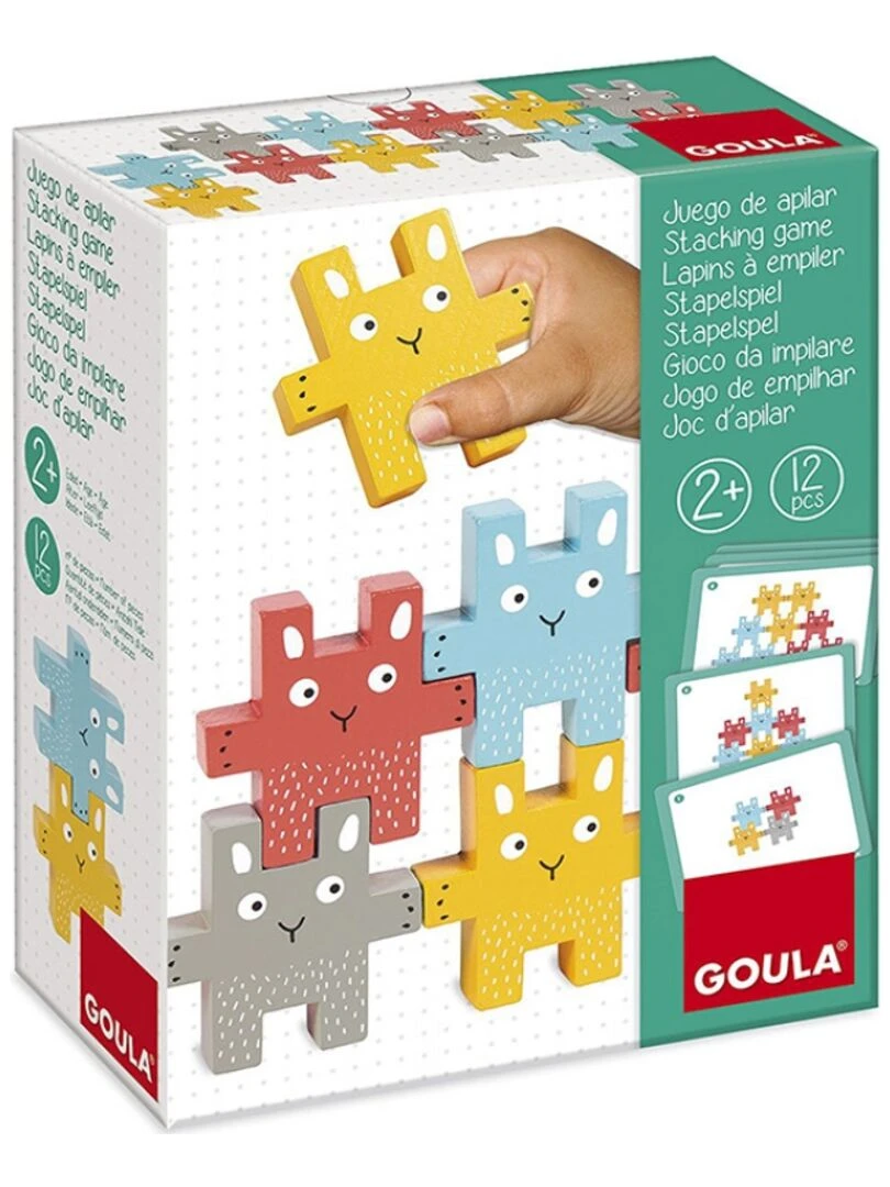 Lapins à empiler en bois   N/A