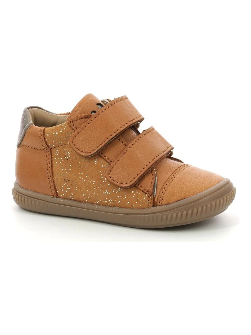 Sneakers hautes Cuir Frakro Marron