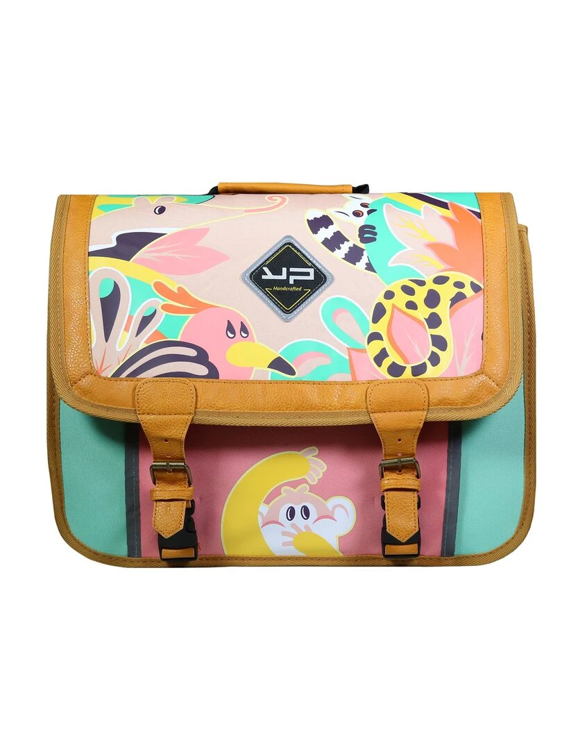 BODYPACK Cartable 38 cm recyclé Jungle Multicolore