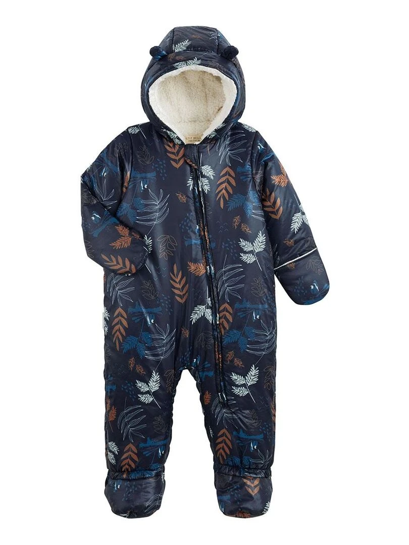 Combi pilote bébé garçon Bivouac Bleu