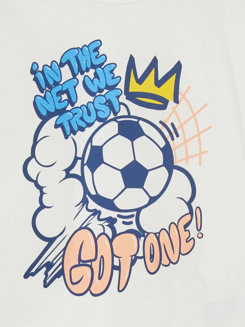 Short de bain imprimé   Bleu moyen