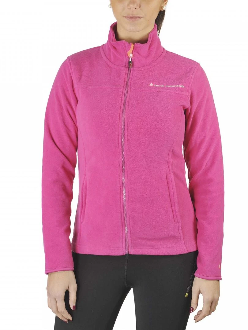 Blouson polaire femme ACESARE Rose fushia