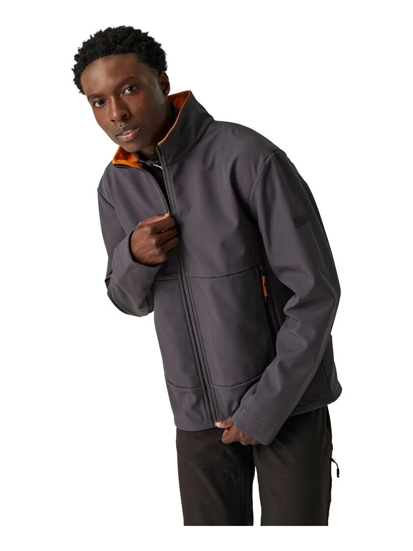 Regatta   Veste softshell DENDRICK   Gris Orange