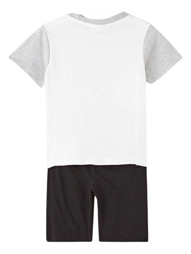 Harry Potter Ensemble T shirt short garçon Imprimé Harry Potter Blanc
