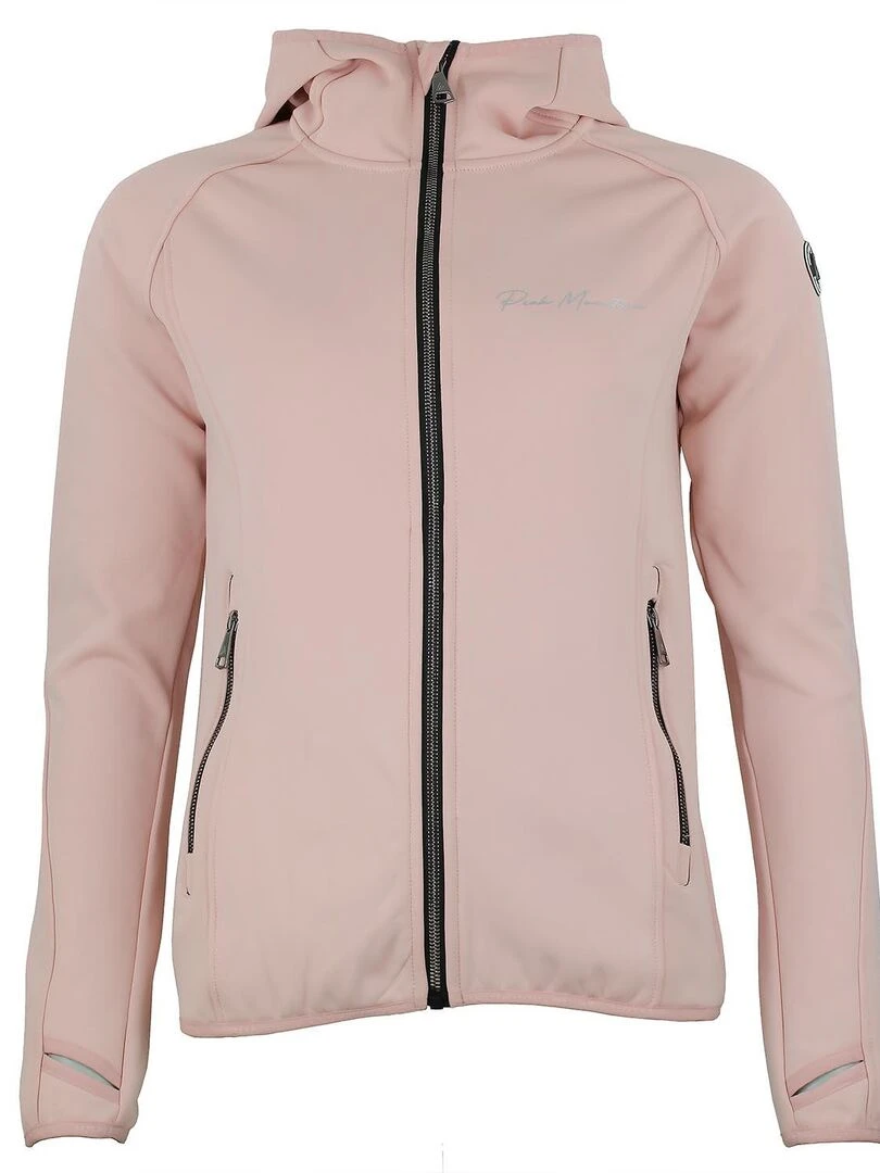 Blouson polarshell femme ACAMPO Rose