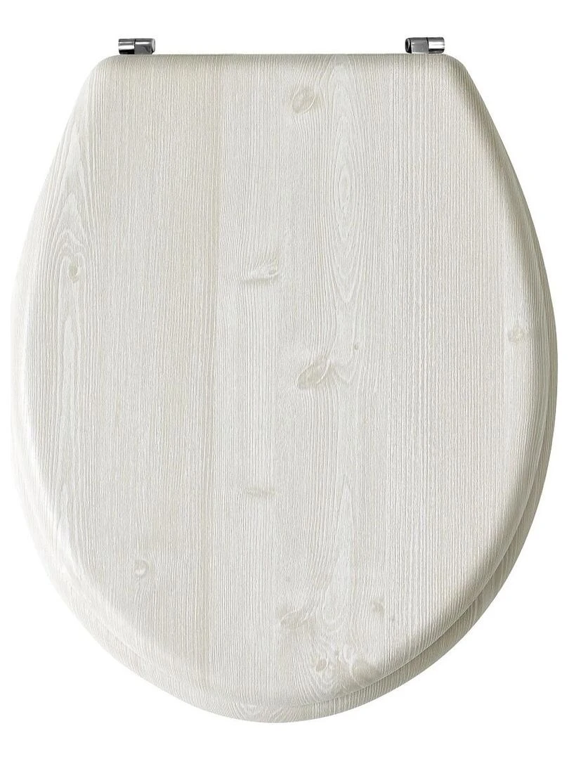 Guy Levasseur Abattant WC MDF compressé bois 43cm Beige
